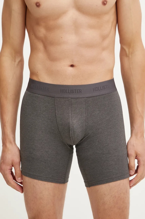 Hollister Co. bokserki 5-pack KI314.4025.100 biały