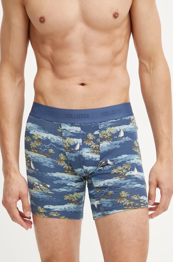 Μποξεράκια Hollister Co. 5-pack KI314.4026.608 ροζ AW24
