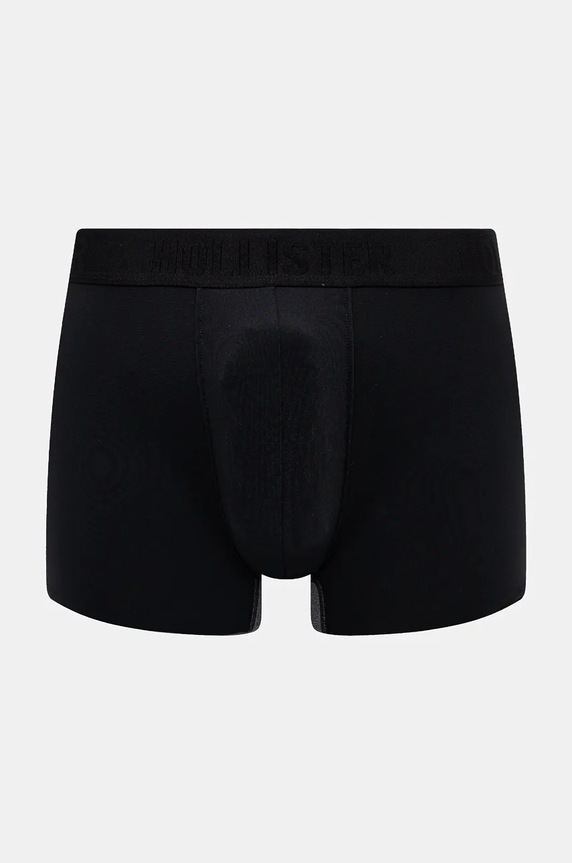 Μποξεράκια Hollister Co. 3-pack KI314.4027.900 μαύρο AW24