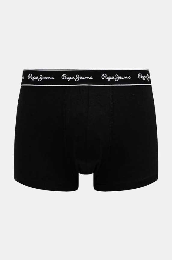 Pepe Jeans boxeri SOLID TK 3P 3-pack boxeri negru PMU11171