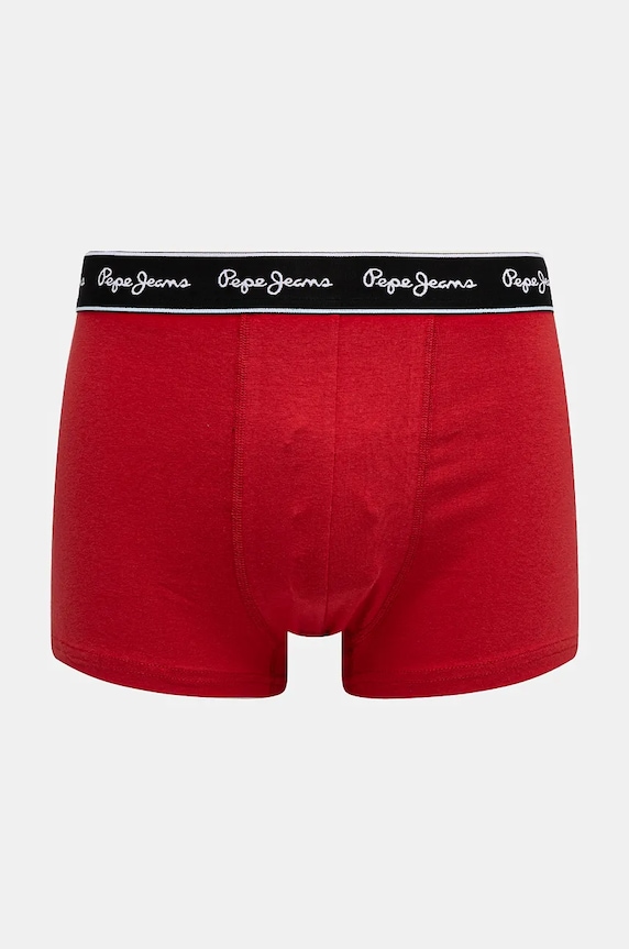 Pepe Jeans boxeri SOLID TK 3P 3-pack PMU11171 negru AW24