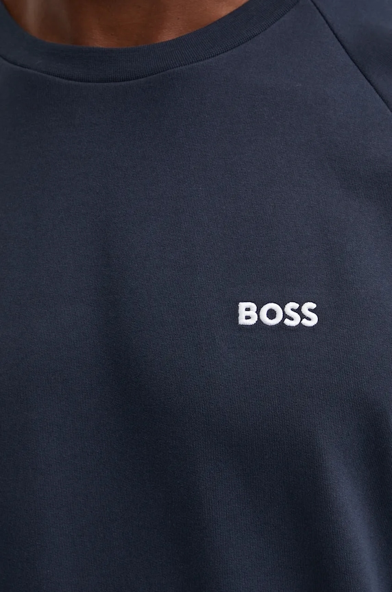 Bavlnená tepláková súprava BOSS 50527539 tmavomodrá