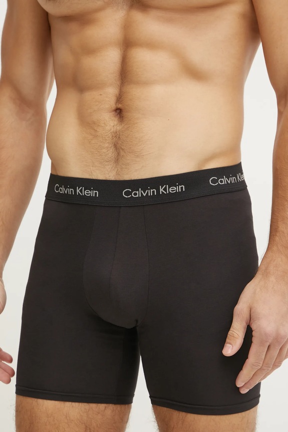 Boxerky Calvin Klein Underwear 3-pak 000NB1770A. čierna AW24