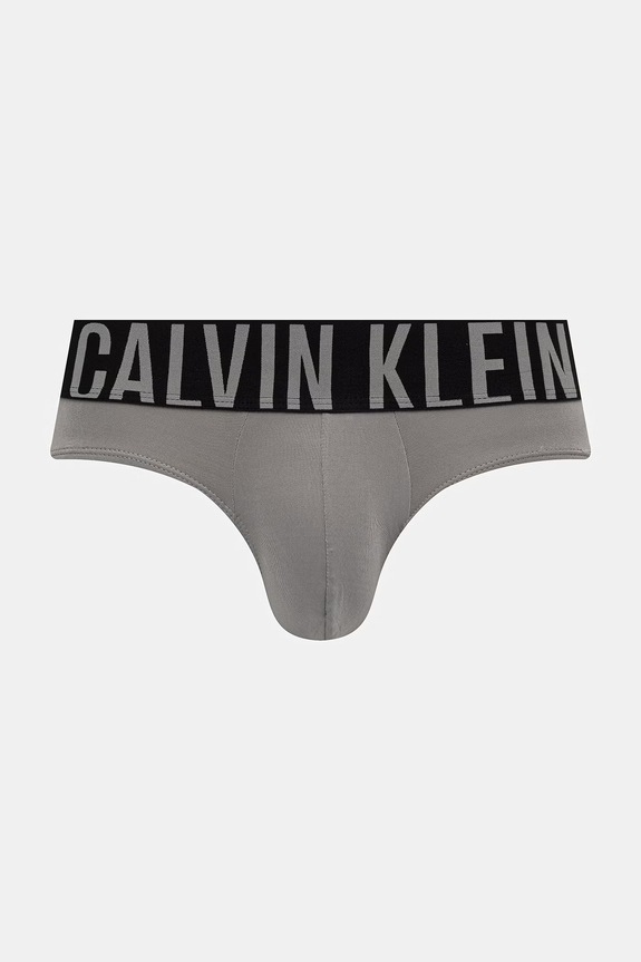 Oblečenie Calvin Klein Underwear slipy pánske 3-pak 000NB3610A zelená