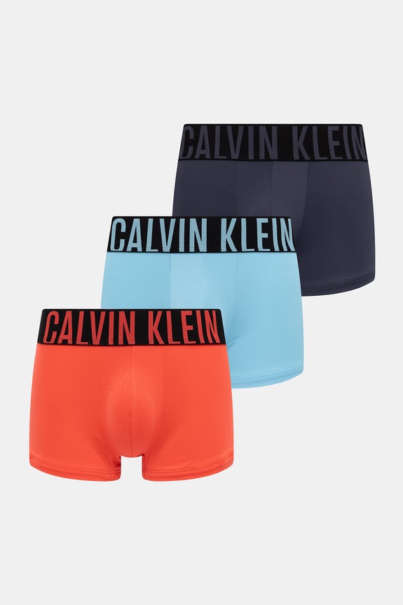 Calvin Klein Underwear priliehavé boxerky pánske 3-pak červená 000NB3611A
