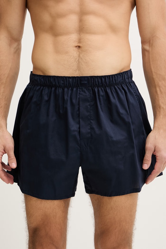Calvin Klein Underwear boxerky pánske bavlnené 3-pak 000NB4006A červená SS26