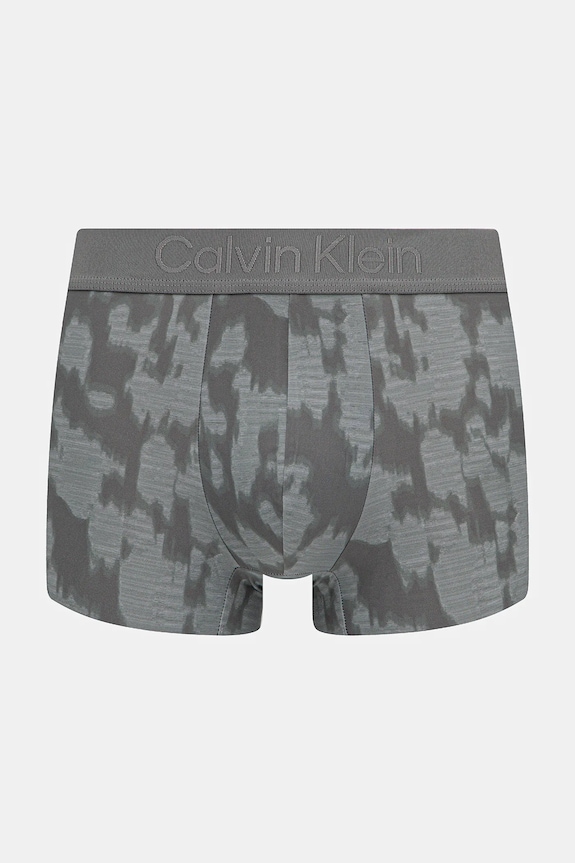 Boxerky Calvin Klein Underwear pletenina šedá 000NB4061A