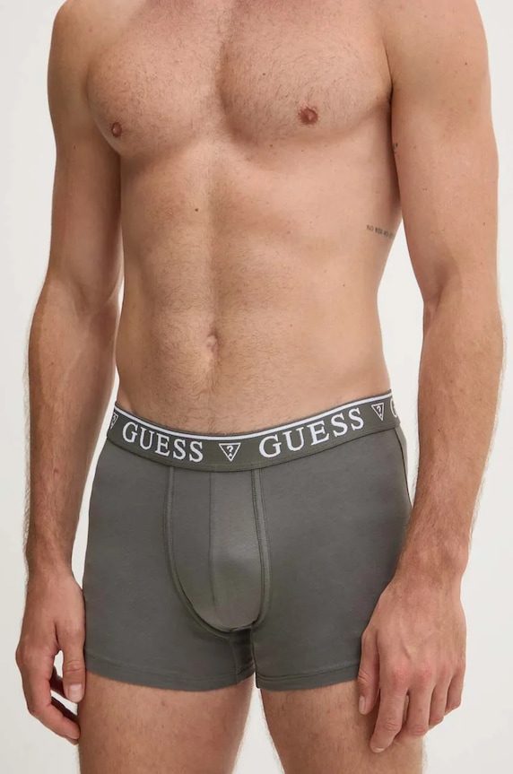 Boksarice Guess BARNEY Bombaž zelena U4YF00.KCD31