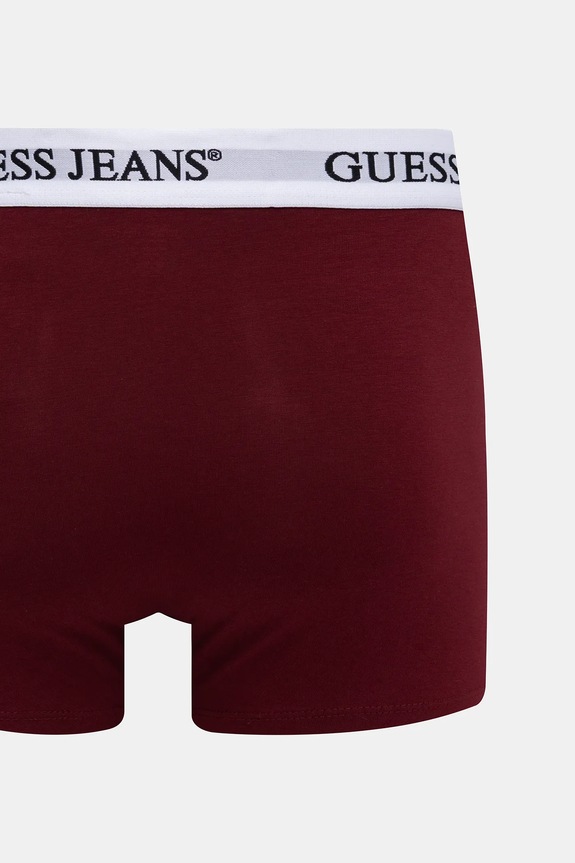 Ρούχα Μποξεράκια Guess Jeans 3-pack M4BZ48.K6YW1 μπορντό