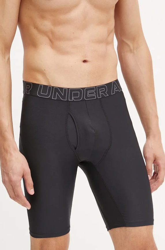 Μποξεράκια Under Armour 3-pack εφαρμοστό σορτς μπόξερ μαύρο 25UUSHJ073