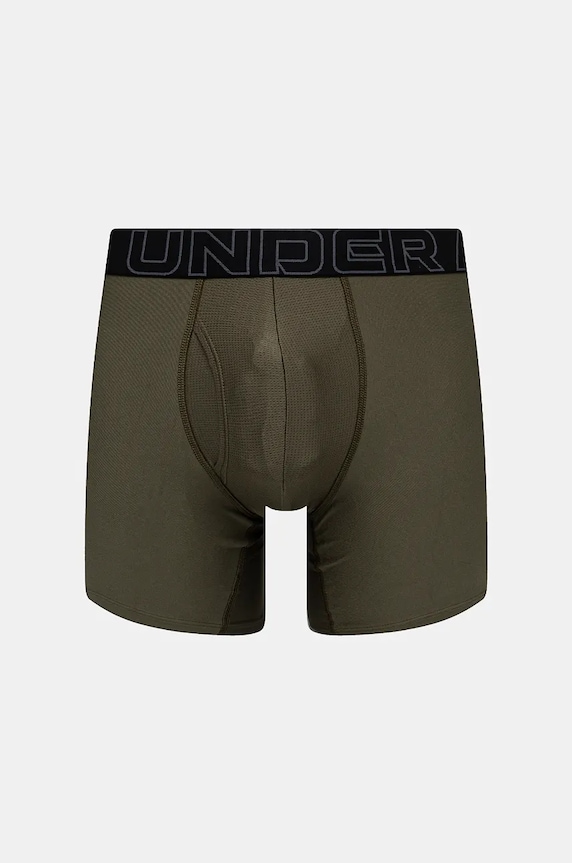 Ρούχα Μποξεράκια Under Armour 3-pack 25UUSHJ193 πράσινο