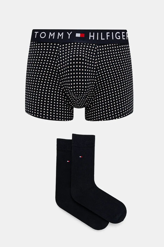 Tommy Hilfiger boxeri si sosete boxeri bleumarin UM0UM02900