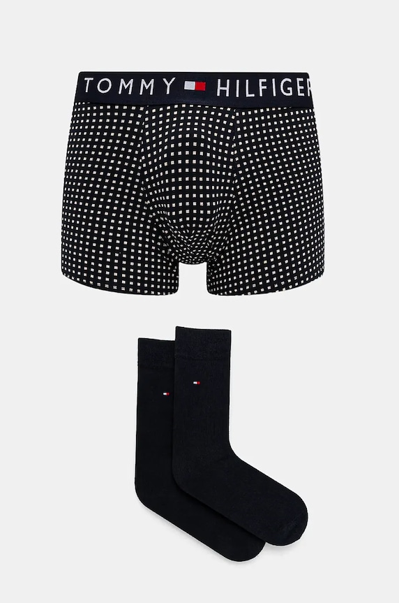 Tommy Hilfiger boxeri si sosete boxeri bleumarin UM0UM02900
