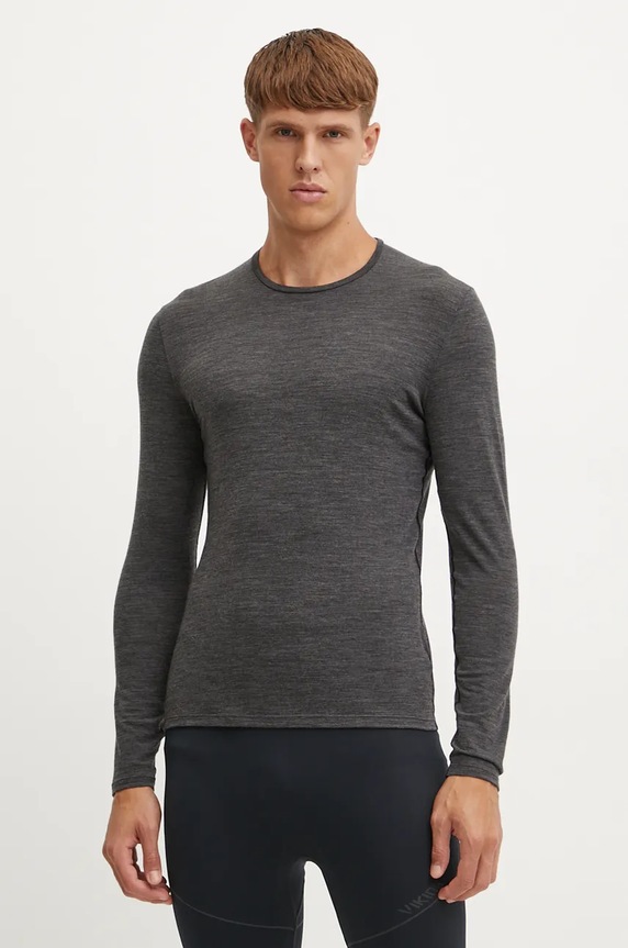 Icebreaker longsleeve funcțional Merino 150 Anatomica IB1030320111 gri AW25