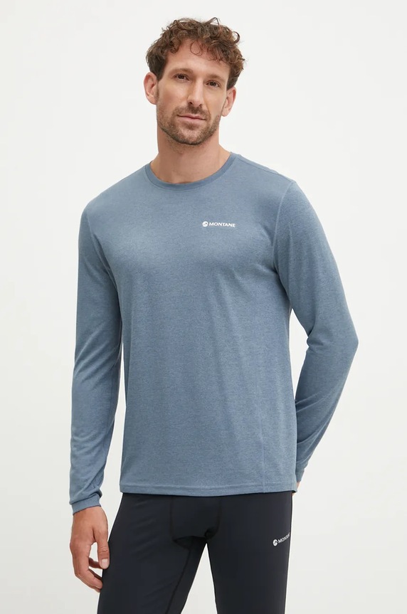 Montane longsleeve funkcyjny Dart Planet friendly niebieski MDLST18