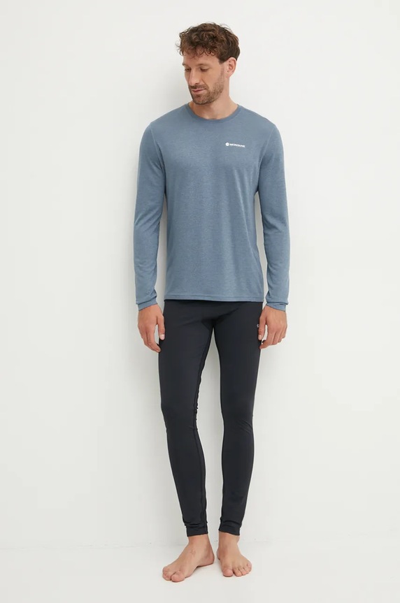 Montane longsleeve funkcyjny Dart MDLST18 niebieski AW24