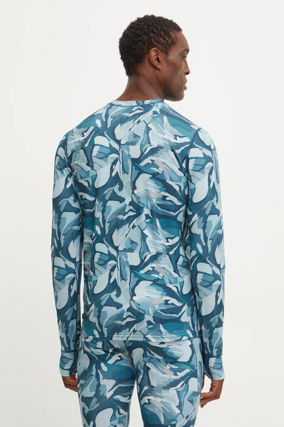 Abbigliamento Picture longsleeve funzionale Nangha Printed MTS1167 turchese
