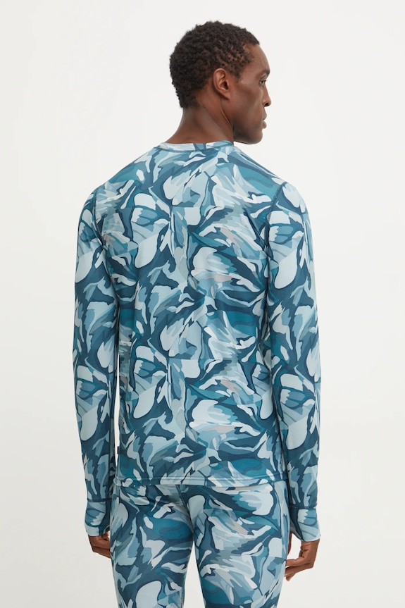 Abbigliamento Picture longsleeve funzionale Nangha Printed MTS1167 turchese