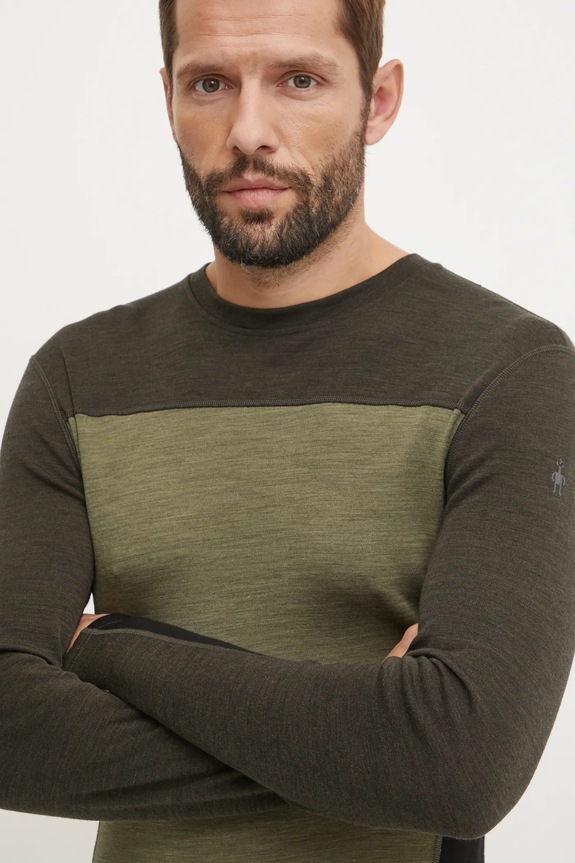Odzież Smartwool longsleeve funkcyjny SW002570 zielony