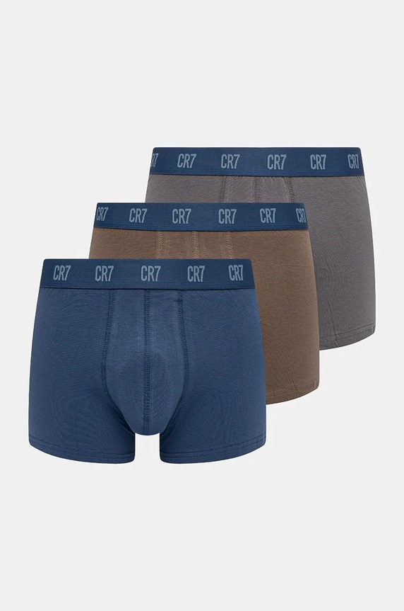 CR7 Cristiano Ronaldo bokserki 3-pack dzianina granatowy 8100.4900.2755