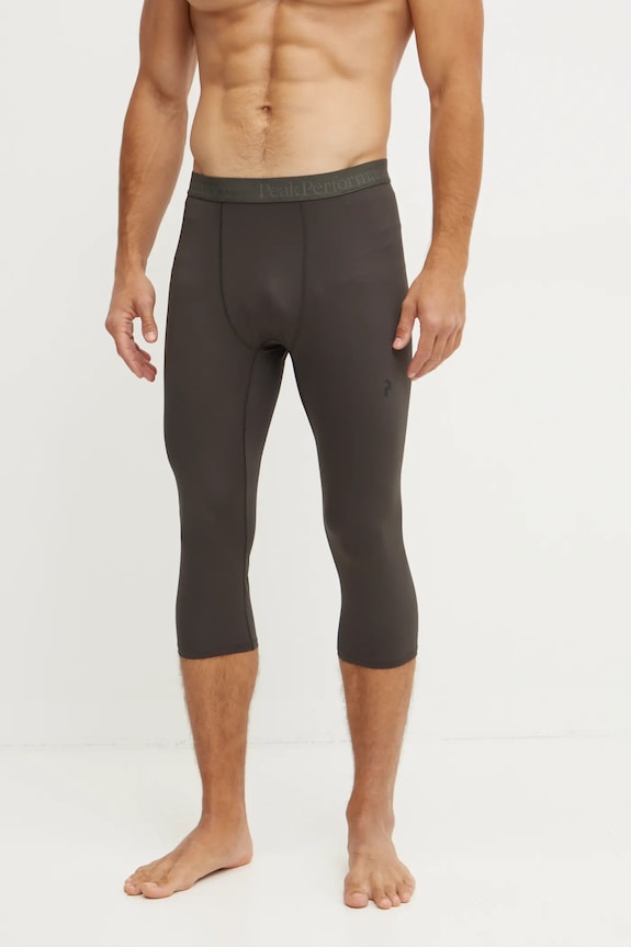 Funkčné legíny Peak Performance Spirit outdoor hnedá G79894