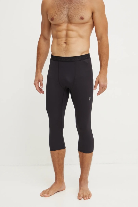 Peak Performance legginsy funkcyjne Spirit sporty zimowe czarny G79894