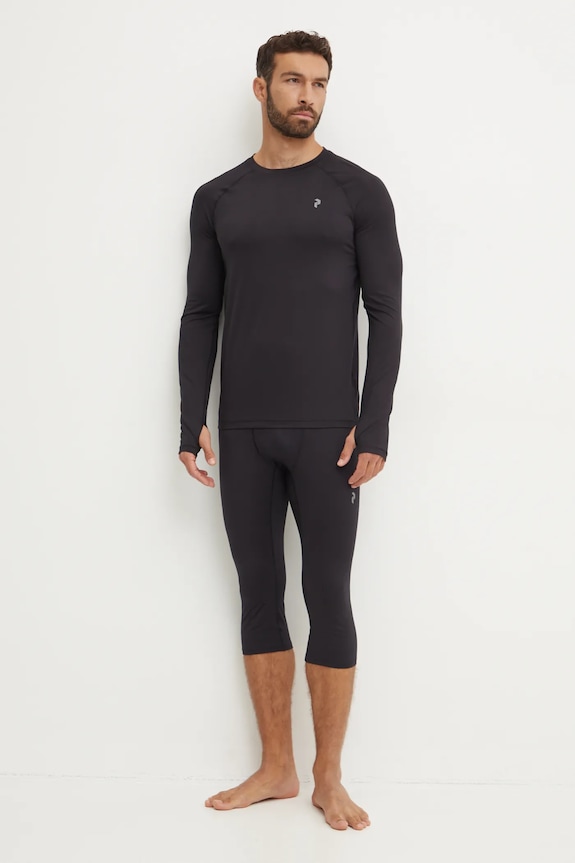 Peak Performance longsleeve funkcyjny Spirit G79756 czarny AW25