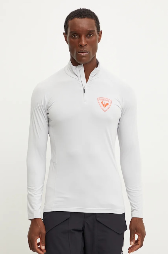 Rossignol longsleeve funkcyjny Hero Classique sporty zimowe szary RLNML14