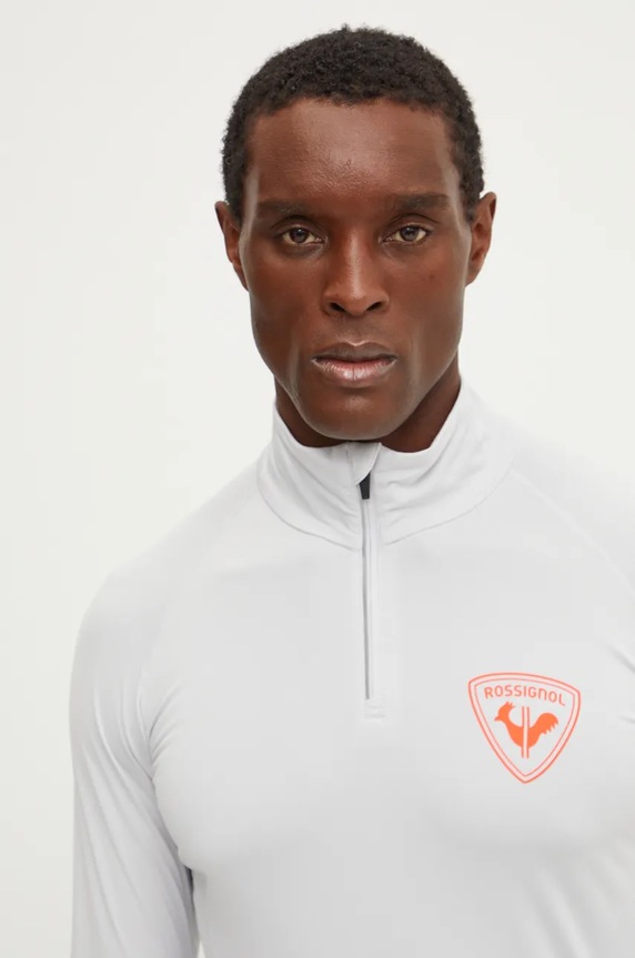 Rossignol longsleeve funkcyjny Hero Classique RLNML14 szary AW25