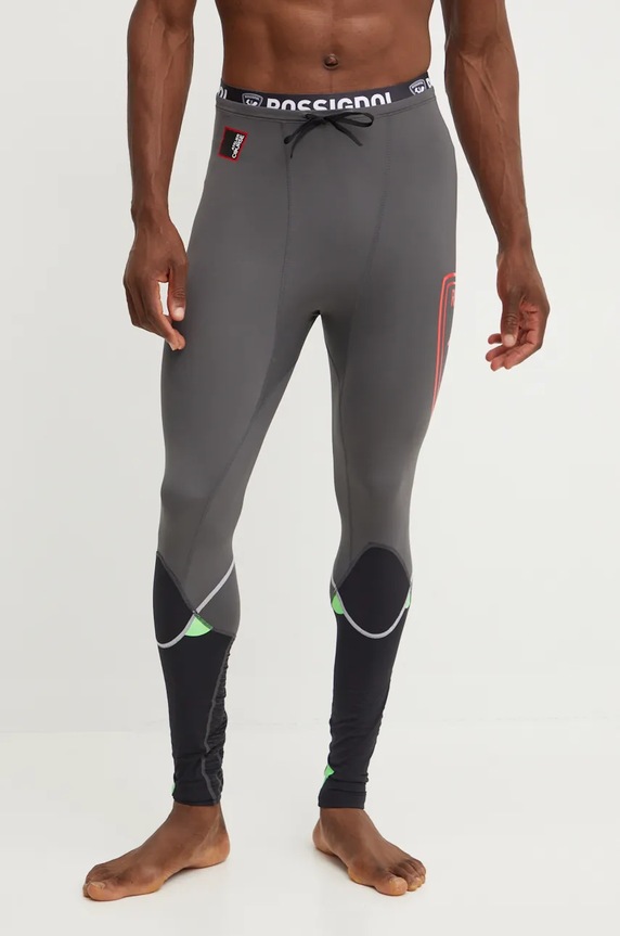 Rossignol legginsy funkcyjne Infini Compression sporty zimowe szary RLMMU04