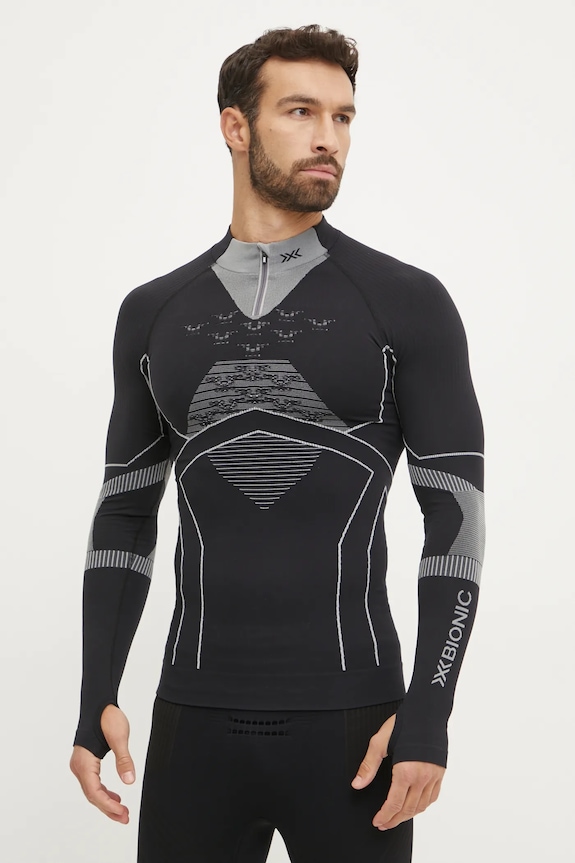X-Bionic longsleeve funkcyjny Energy Accumulator Light czarny EA.WTA8W24M