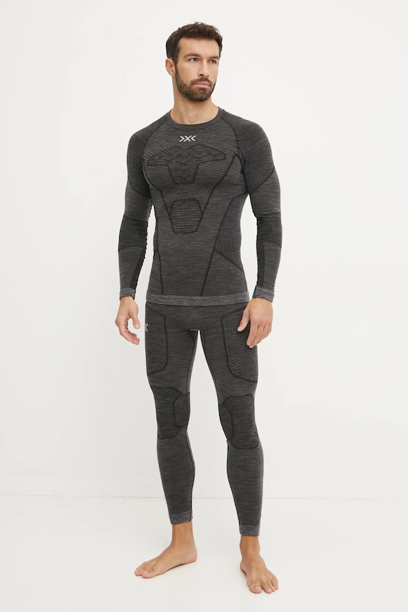 X-Bionic legginsy funkcyjne Symbio Merino XM.YPP2W24M szary AW25
