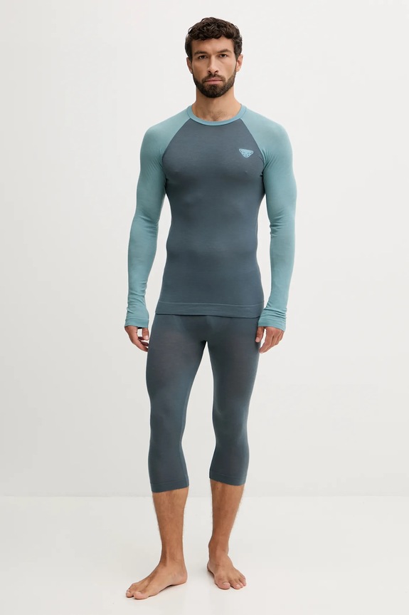 Dynafit funkcionális hosszú ujjú ing Tour Light Merino 08.0000071364 türkiz AW25