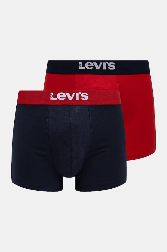 Levi's bokserki 2-pack dzianina czerwony 37149.1004