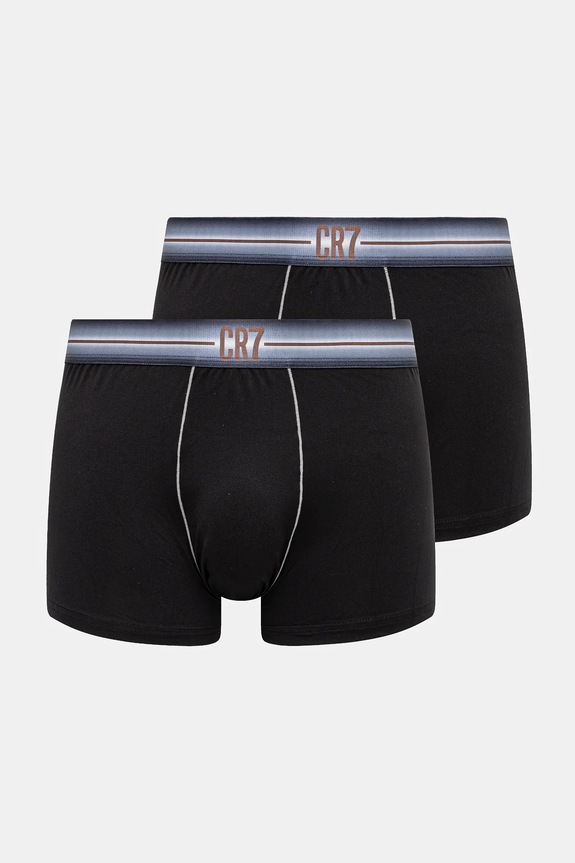 CR7 Cristiano Ronaldo bokserki 2-pack wzorzyste czarny 8502.49.454