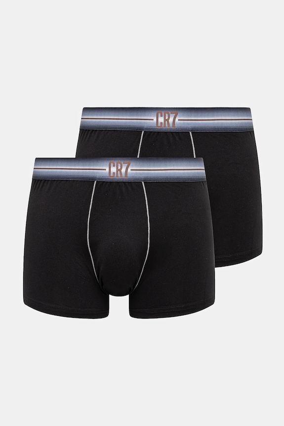 CR7 Cristiano Ronaldo bokserki 2-pack wzorzyste czarny 8502.49.454