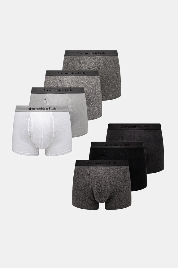 Abercrombie & Fitch boxeralsó 7 db melanzs fekete KI114.3038.100