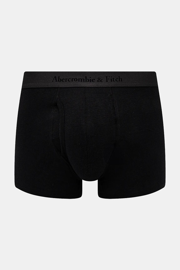 Abercrombie & Fitch boxeralsó 7 db KI114.3038.100 fekete AW24
