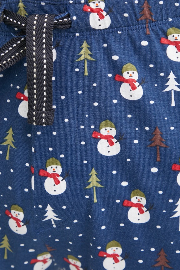 Lindbergh pamut pizsamanadrág sötétkék 30.997524.BLUE