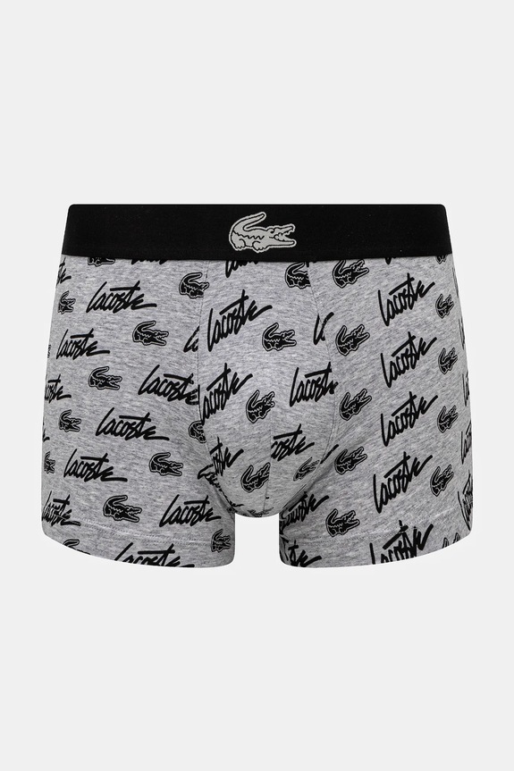 Lacoste bokserki dzianina szary 5H4743