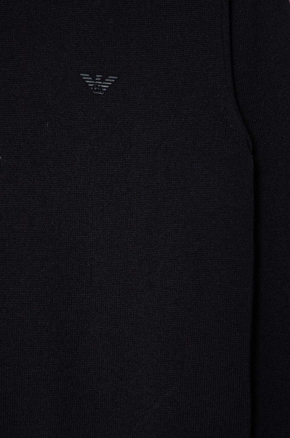 CHLAPEC Dětský svetr s příměsí vlny Emporio Armani 8N4MA1.4M16Z námořnická modř