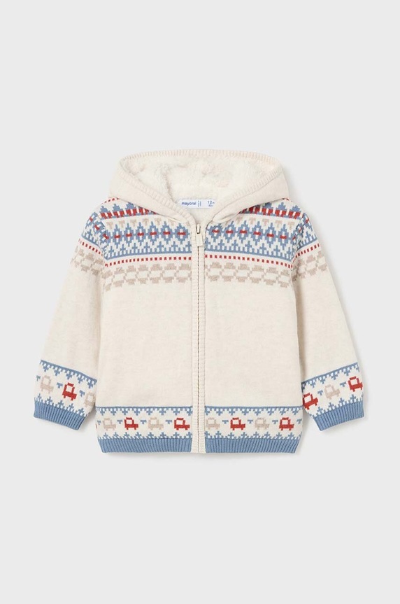 Kojenecký svetr Mayoral 2319.3E.Baby.9BYH béžová AW24