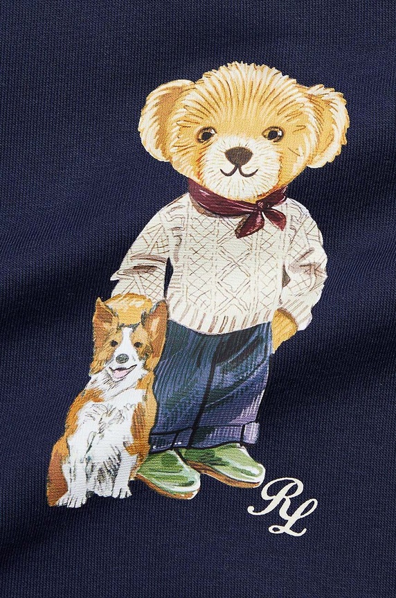 CHLAPEC Kojenecká mikina Polo Ralph Lauren 320952888001 námořnická modř