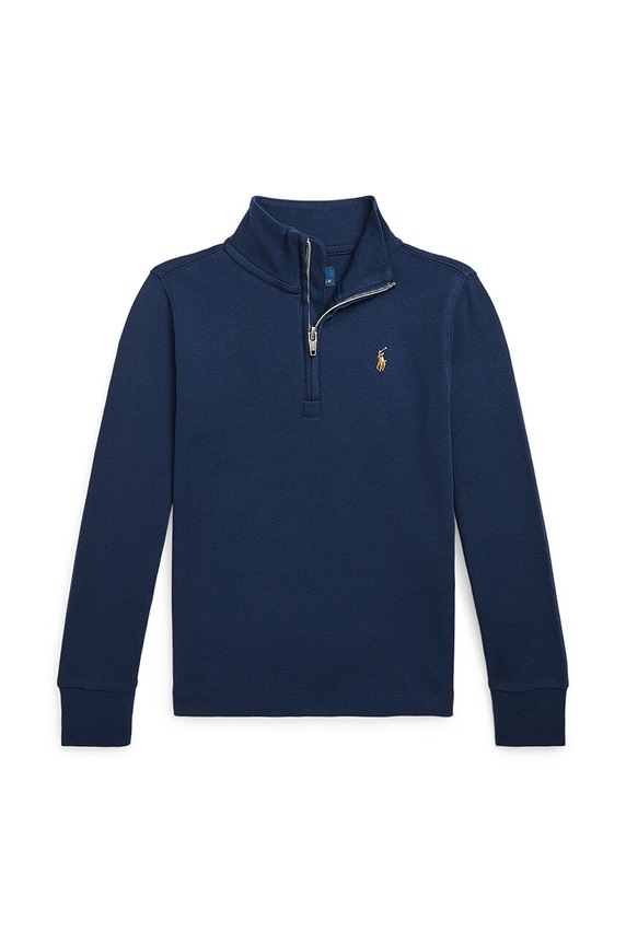 Polo Ralph Lauren bluza bawełniana dziecięca 322952436001 granatowy AW25