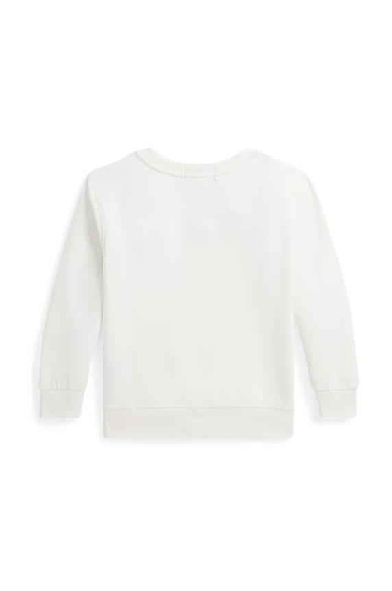 Detská mikina Polo Ralph Lauren 322960439002 biela AW24