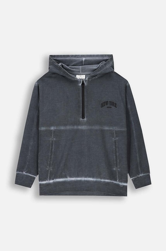 Dětská bavlněná mikina Coccodrillo ZC4132301ABJ šedá AW24