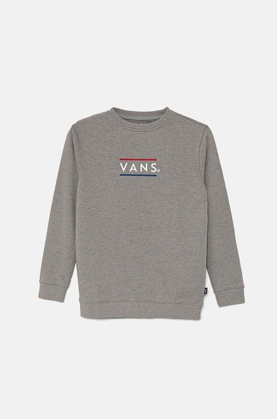 Detská mikina Vans BY Half Box Crew bez kapucne sivá VN000JBP02F1