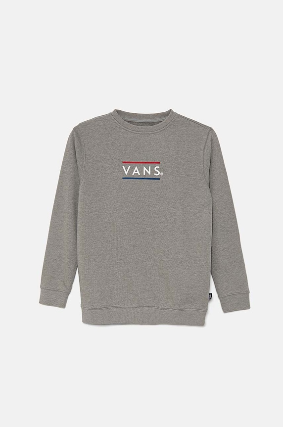 Detská mikina Vans BY Half Box Crew bez kapucne sivá VN000JBP02F1