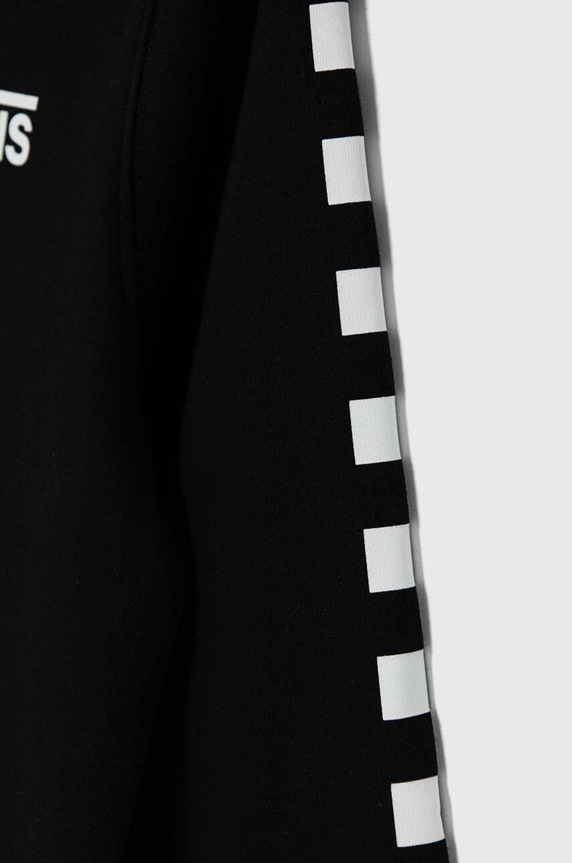 Băieți Vans bluza copii EXPOSITION CHECK II CREW VN000K98BLK1 negru