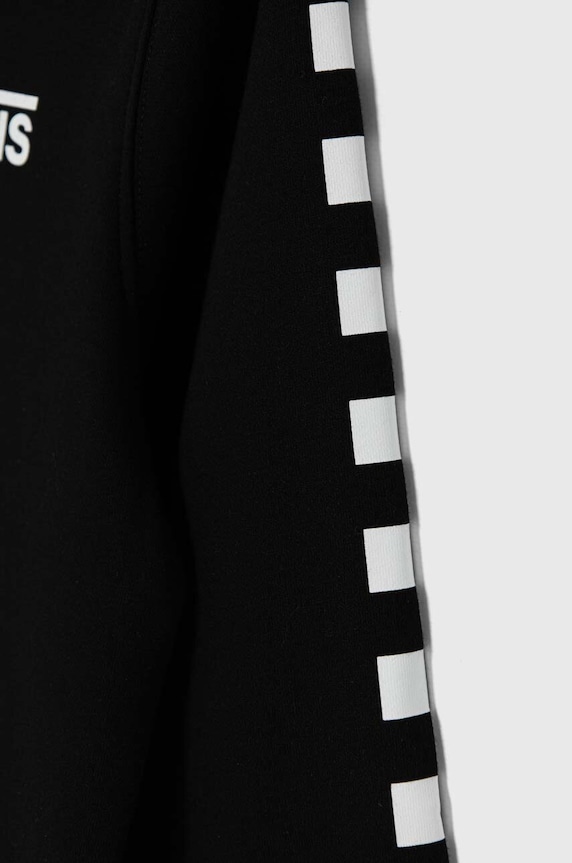 Băieți Vans bluza copii EXPOSITION CHECK II CREW VN000K98BLK1 negru